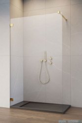 Radaway Essenza Pro 8 Gold 140x200 kabina Walk-in złoty połysk/szkło przejrzyste 1012140-09-01