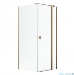 Radaway Nes Kdj II Brushed Copper kabina 120x75cm prawa szczotkowana miedź 10032120-93-01R/10039075-01-01