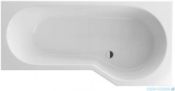 Excellent Be Spot wanna narożna 160x80 cm biała prawa WAEX.BSP16WH