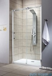 Radaway Espera DWJ Drzwi wnękowe przesuwne 100 prawe szkło przejrzyste + brodzik Delos C + syfon 380495-01R/380210-01R/SDC1010-01