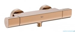 Roca T-1000 bateria prysznicowa termostatyczna Rose Gold EVERLUX-PVD A5A142ERG0