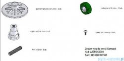 Roca Malaga Compact Zestaw nóg do brodzika A27M053000
