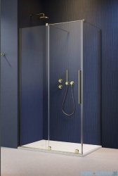 Radaway Furo Kdj Brushed Gold kabina 120x70cm lewa szczotkowane złoto 10104622-99-01L/10110580-01-01/10113070-01-01
