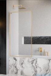 Radaway Modo F SL Gold PNJ II parawan nawannowy 100cm lewy złoty połysk/przejrzyste 10406100-09-01L