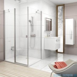 Ravak Chrome Prysznicowa ścianka stała CPS-90 polerowane aluminium+transparent 9QV70C00Z1