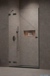 Radaway Essenza Pro Brushed GunMetal Dwj drzwi wnękowe 110cm lewe  szczotkowany grafit 10099110-92-01L