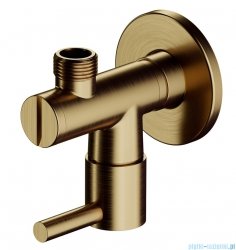 Omnires zawór kątowy brąz antyczny szczotkowany 8857BR