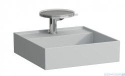 Laufen Kartell umywalka ścienna z ukrytym liniowym odpływem 46x46cm szary mat  H8153317591111