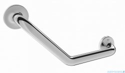 Roca Dostępna Łazienka Uchwyt ścienny kątowy chrom 48 cm A816931001