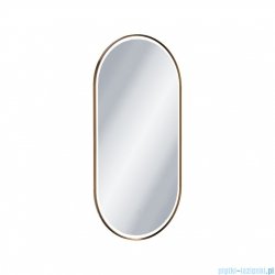 Excellent Corido lustro wiszące LED owalne 100x50 cm mata grzewcza miedź szczotkowana DOEX.CO100.050.CB