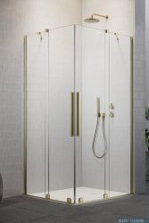Radaway Furo Brushed Gold KDD kabina 90x90cm szczotkowane złoto 10105090-99-01L/10105090-99-01R