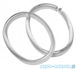 Sealskin Kółka do zasłon 12 sztuk Clips transparent 252060200