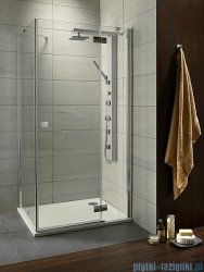Radaway Kabina prysznicowa Almatea KDJ 120x90 prawa szkło przejrzyste + brodzik Doros D + syfon 32144-01-01NR