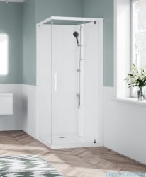 Novellini Glax 1 2.0 kabina standard 80x80 prawa biała G21GF89DT-1UU