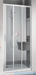Kermi Cada XS drzwi przesuwne 3-częściowe z polem stałym prawe 120 cm CKG3R12020VPK