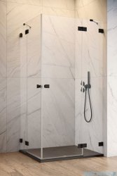 Radaway Essenza Pro Black Kdd kabina 80x80cm czarny mat/szkło przejrzyste 10096080-54-01L/10096080-54-01R