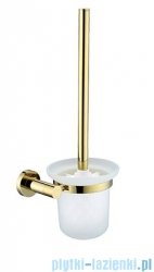 Omnires Modern Project szczotka do Wc wisząca złoty MP60620GL