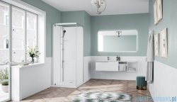 Novellini Glax 1 2.0 kabina standard 90x90 lewa srebrna G21GF90SM-1BB