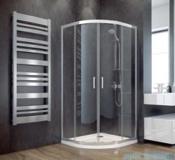 Besco Modern kabina półokrągła 90x90x185cm przejrzyste MP-90-185-C
