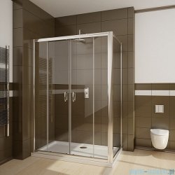 Radaway Premium Plus DWD+S kabina prysznicowa 160x80cm szkło przejrzyste 33363-01-01N/33413-01-01N