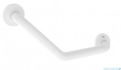 Roca Dostępna Łazienka Uchwyt ścienny kątowy Biały 48 cm A816905009