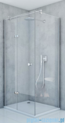 Sea Horse Fresh Line Chrom kabina prostokątna lewa 80x100x195 cm przejrzyste BK247T08/10L