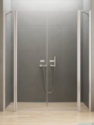 New Trendy New Soleo 120x195 cm drzwi wnękowe wahadłowe podwójne szkło przejrzyste D-0256A