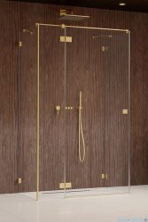 Radaway Essenza Pro Brushed Gold Kdj+S kabina 75x120x75cm lewa szczotkowane złoto 10097312-99-01L/10098075-01-01/10098075-01-01