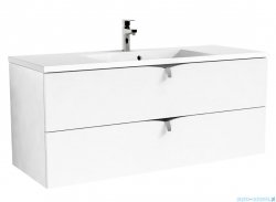 Oristo Siena szafka z umywalką Amelia 120x50x45 biały połysk OR45-SD2S-120-1/UME-AM-120-92-C