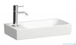 Laufen Meda umywalka ścienna lewa z powłoką LAUFEN Clean Coat 46x23cm biała H8151144001131