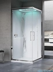 Novellini Eon kabina prostokątna z hydromasażem 100x80 lewa EONA100SM1F-1AK