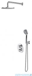 Omnires Y system prysznicowy podtynkowy termostatyczny chrom SYSYT05CR