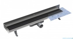 Besco Virgo Next Black odpływ liniowy 70x6cm OL-70-VNB