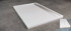 SanSwiss WIA Brodzik konglomeratowy prostokątny 90x140cm biały/biały WIA901400404