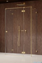 Radaway Essenza Pro Brushed Gold Kdj+S kabina 100x110x100cm prawa szczotkowane złoto 10097311-99-01R/10098100-01-01/10098100-01-01
