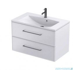 Oristo Lagom szafka podumywalkowa wisząca 80x50x45 biały mat OR53-SD2S-80-2