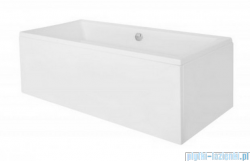 Besco Quadro 175x80cm wanna prostokątna + obudowa + syfon #WAQ-175-PK/#OAQ-175-PK/19975