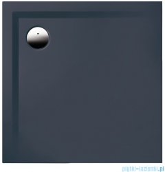 Sanplast Space Mineral B-M/SPACE brodzik kwadratowy 100x100x1,5 cm szary łupek 645-290-0041-51-000