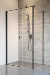 Radaway Nes Black Kds I kabina 100x90cm lewa czarny mat/szkło przejrzyste 10023100-54-01L/10043090-54-01