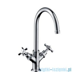 Hansgrohe Axor Montreux Bateria 2-uchwytowa umywalkowa bez kompletu odpływowego nikiel szczotkowany 16506820