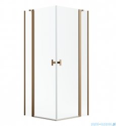 Radaway Nes Kdd II Brushed Copper kabina 80x90cm szczotkowana miedź 10031080-93-01L/10031090-93-01R