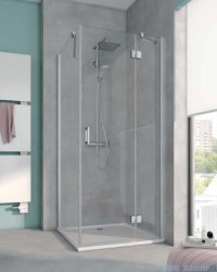 Kermi Osia Kabina prysznicowa 1 skrzydłowa prawa, szkło przezroczyste 100x80 cm OSSTR10020VPK/OSTWD08020VPK