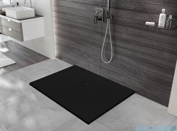 Sanplast Open Structure Mineral B-M/OPEN STR brodzik prostokątny 100x150x1,5 cm mat czerni 645-440-0680-59-020