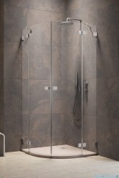 Radaway Essenza Pro Brushed Nickel Pdd kabina 100x90cm szczotkowany nikiel 10095100-91-01L/10095090-91-01R