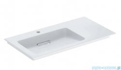 Geberit One CleanDrain Umywalka meblowa z powierzchnią odkładczą po prawej stronie 90x48cm KeraTect 505.007.00.1