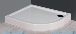 Novellini City R brodzik półokrągły lewy 80x90 MNQ809017S-30