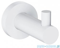 Omnires Modern Project haczyk pojedynczy biały mat MP60110WM