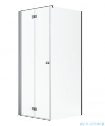 Radaway Nes Kdj B Brushed Nickel kabina 80x75cm lewa szczotkowany nikiel 10025080-91-01L/10039075-01-01