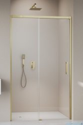 Radaway Idea DWJ Brushed Gold drzwi wnękowe 130cm lewe szczotkowane złoto 387017-99-01L