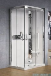 Novellini Glax 3 kabina prysznicowa z hydromasażem 100x80 prawa GL3A109DM1F-1K